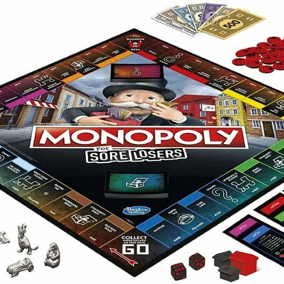 Monopoly- For Sore Losers Board Game, dont get sad get even! NEW - Sealed - Picture 2 of 3